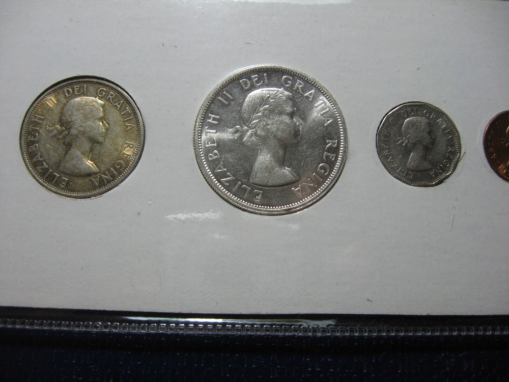 1962 Canada coin set