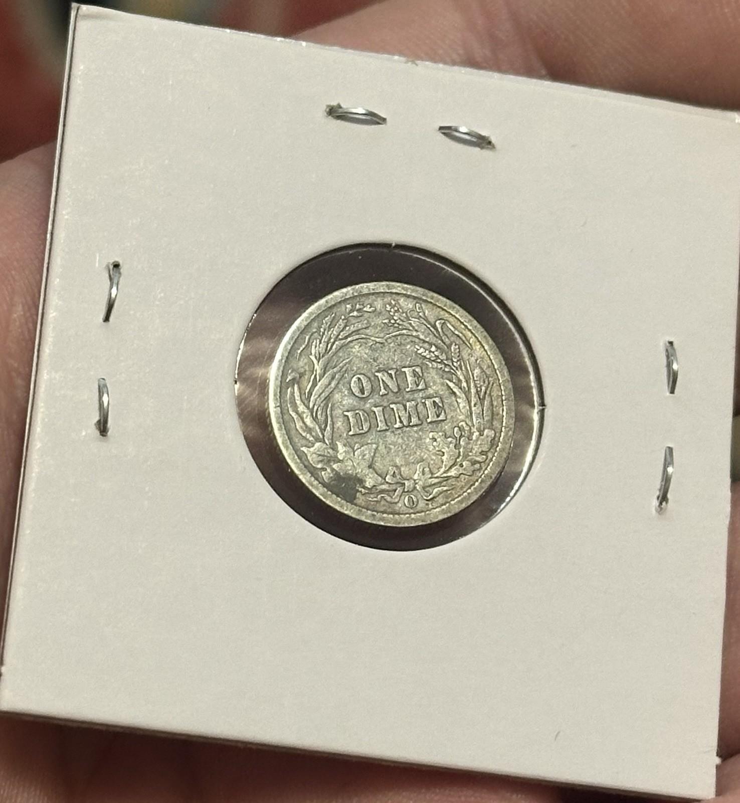 1900-O Barber Dime F+/VF ~Better Date!~