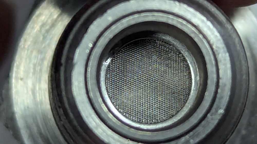 New Stainless 1/4" Npt Snubber, Screen Filter Element, Marked S5