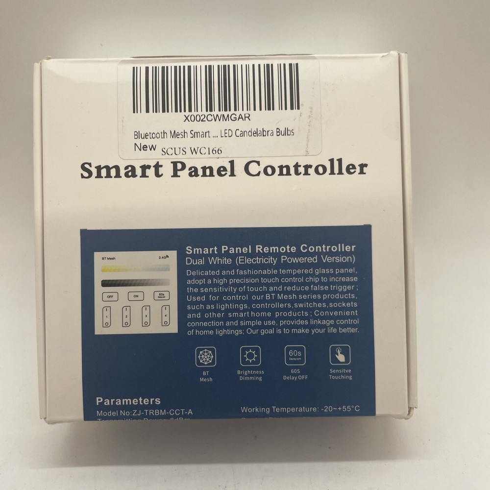 Bt Mesh Smart Touch Panel Remote Controller