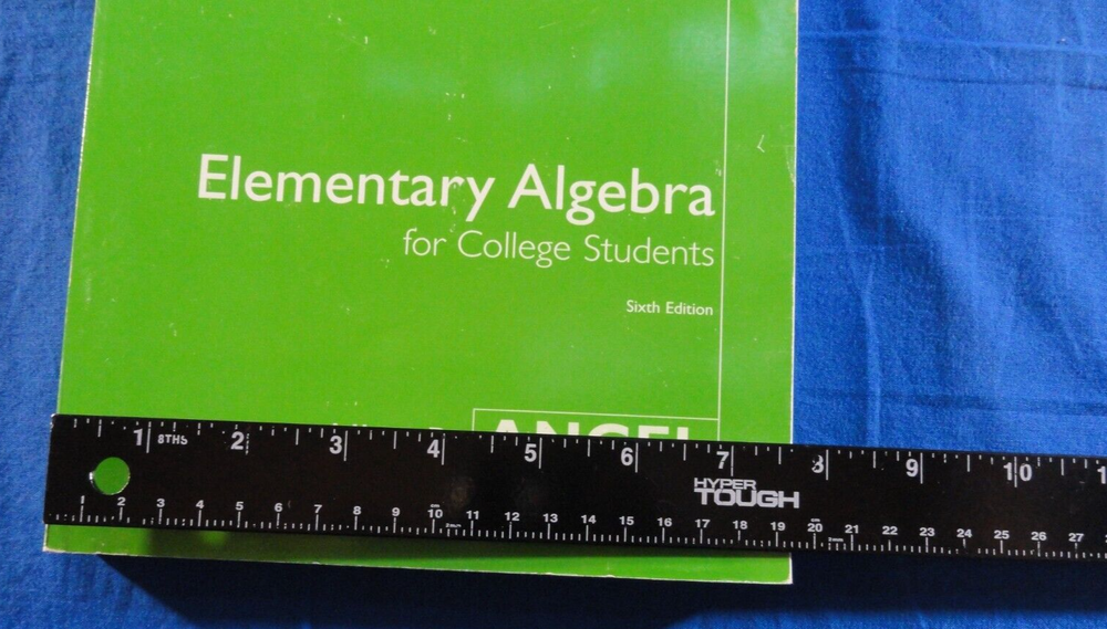 STUDENT SOLUTIONS MANUAL ELEMENTARY ALGEBRA FOR COLLEGE STUDENTS TEXTBOOK