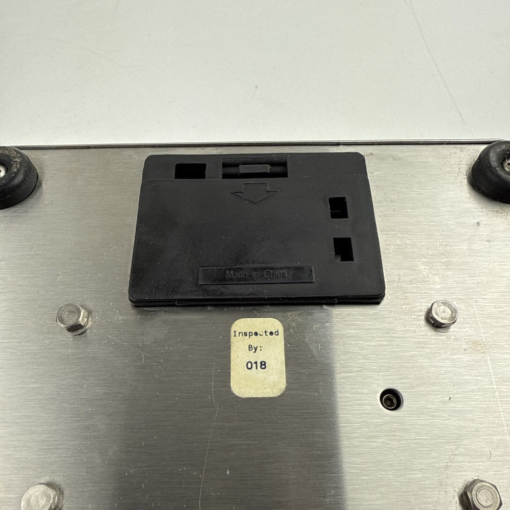 SYSCO Stainless Scale SDS-2 Model 5637491 3 lb Scale WORKING