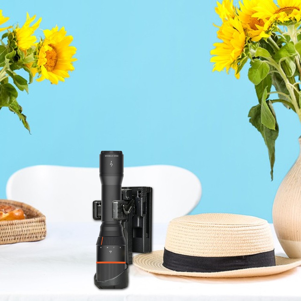 Flashlight Holster 360° Rotatable Torch Case Quick Release Flashlight Holder