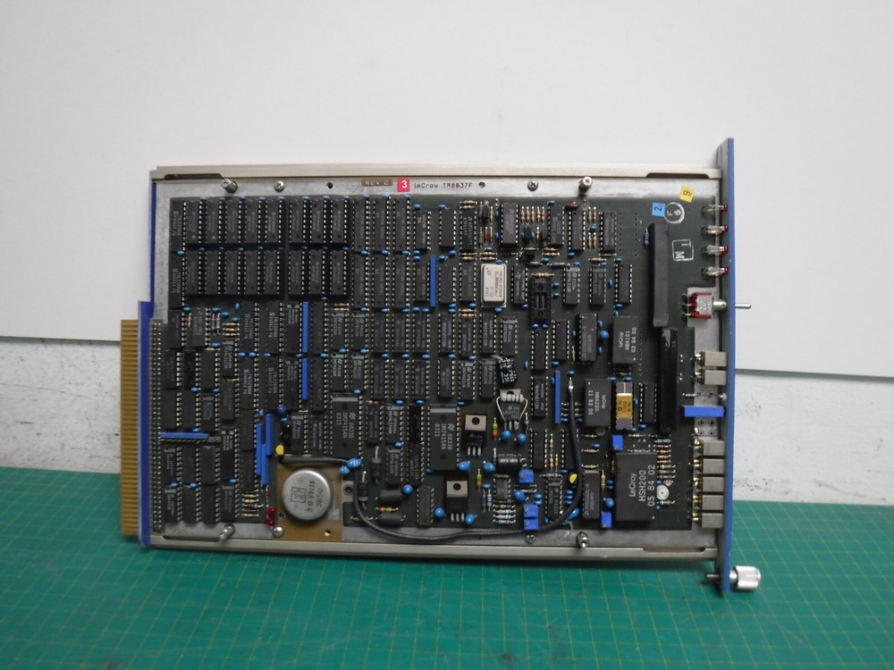 LeCroy TR8837F Trans Recdr CAMAC Plug-In Module transient recorder A05190 open