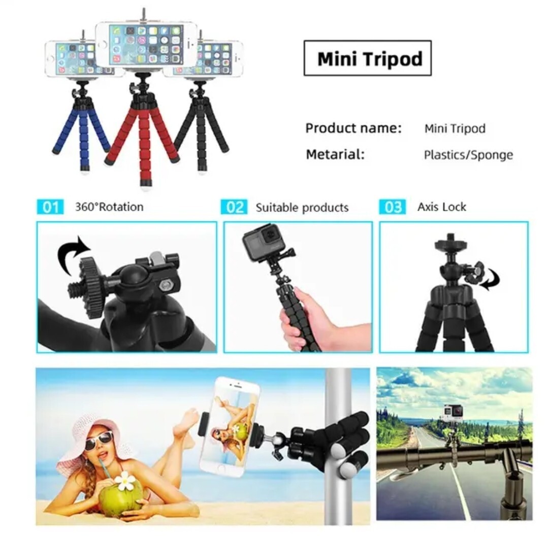 50-in-1 + Waterproof Case for Gopro Hero 12 11 10 9 Action Camera Accessory Kit