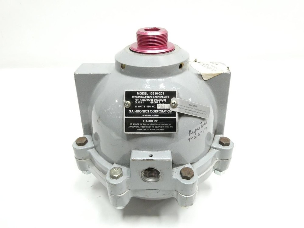 Gai-tronics 13310-203 Explosion-proof Loudspeaker
