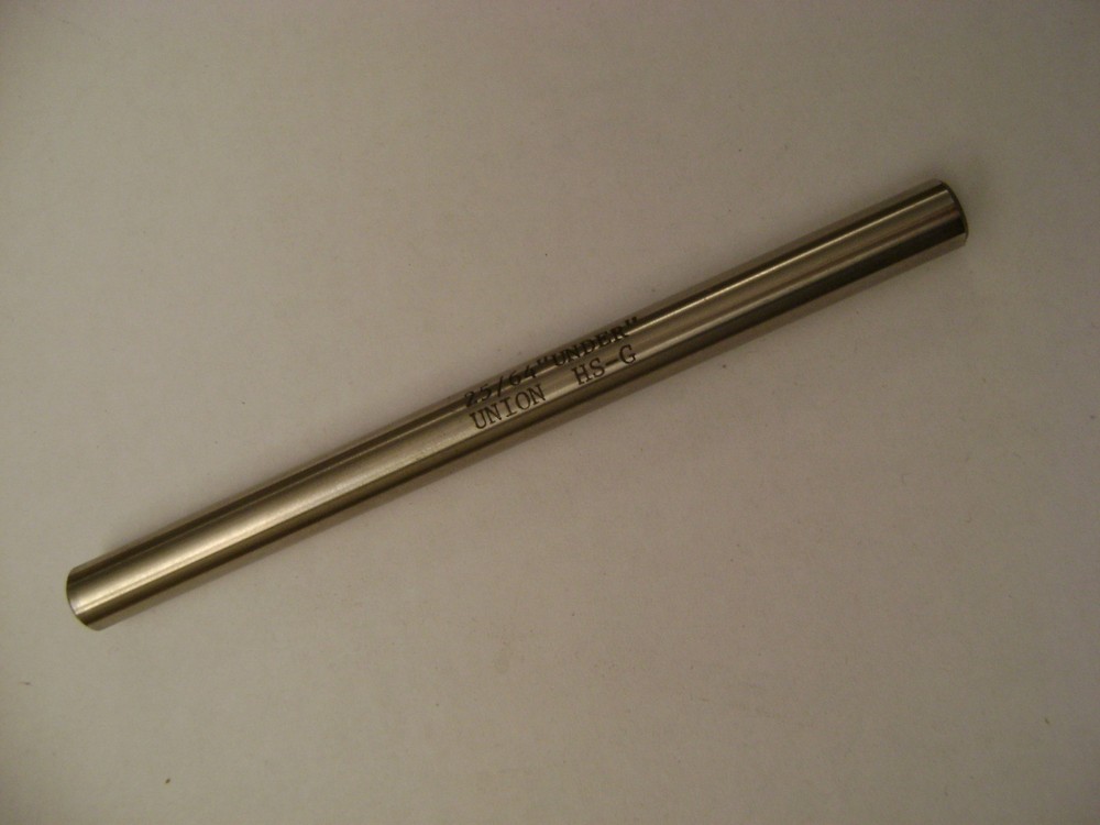 25/64" Undersize (.3902) Drill Blank Union USA