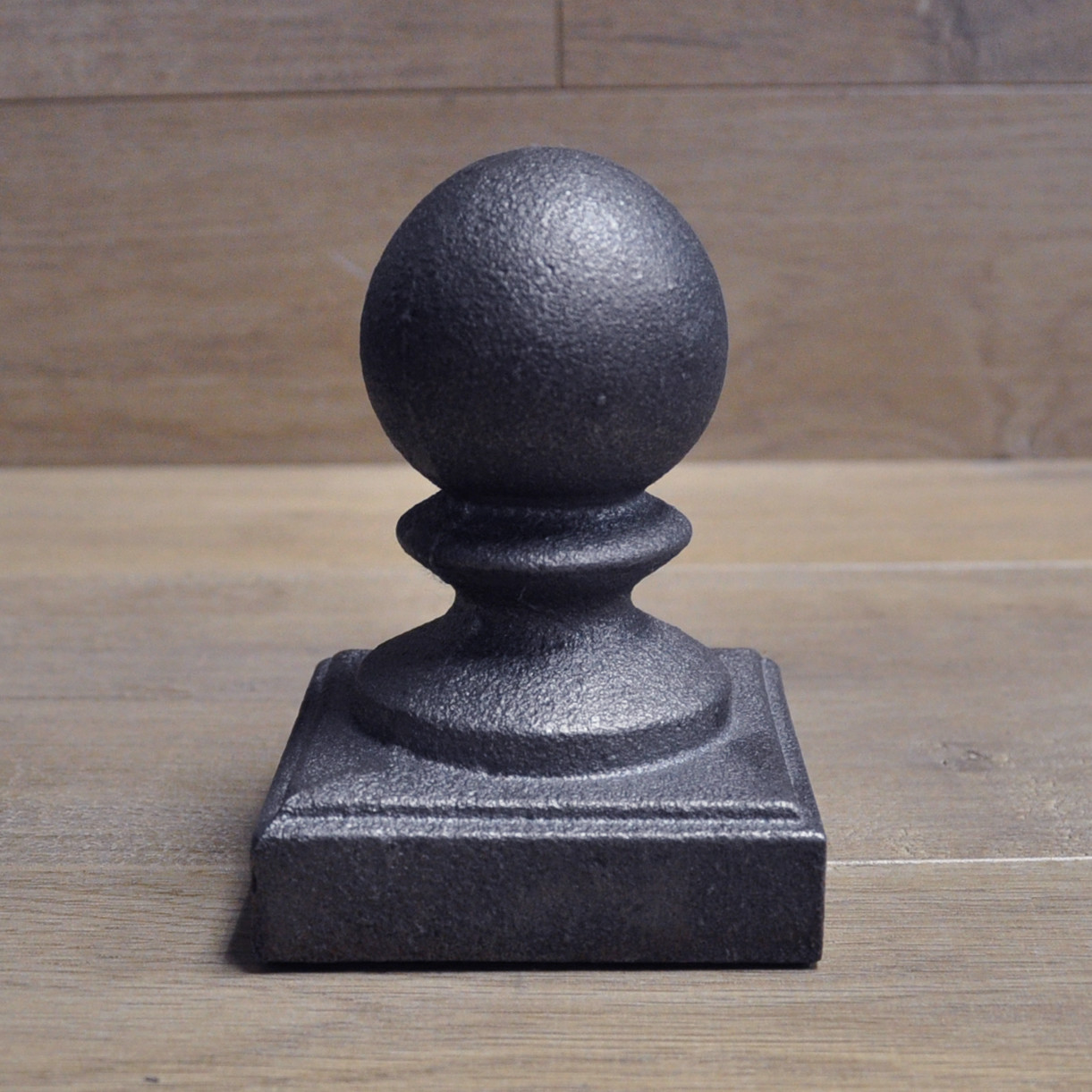 Cast iron Ball Fence Finial Square Topper Post Caps For 3 x 3" Posts | 10 Pieces