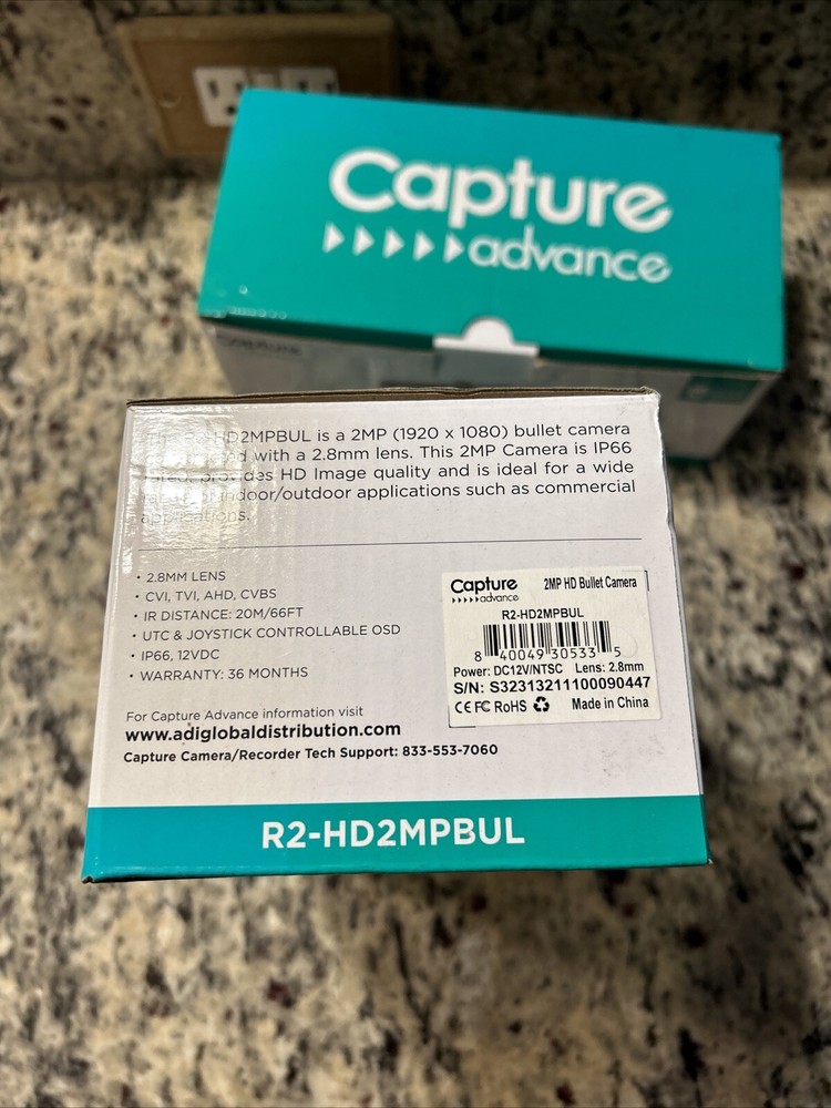 Capture 2MP HD Camera