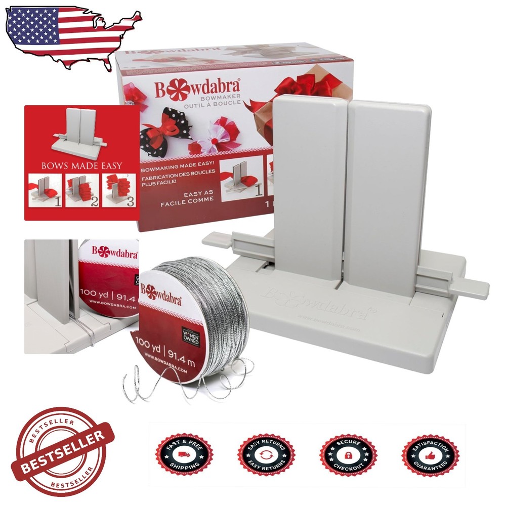 Professional Bow Maker & Silver Wire - Effortless Crafting Elegance