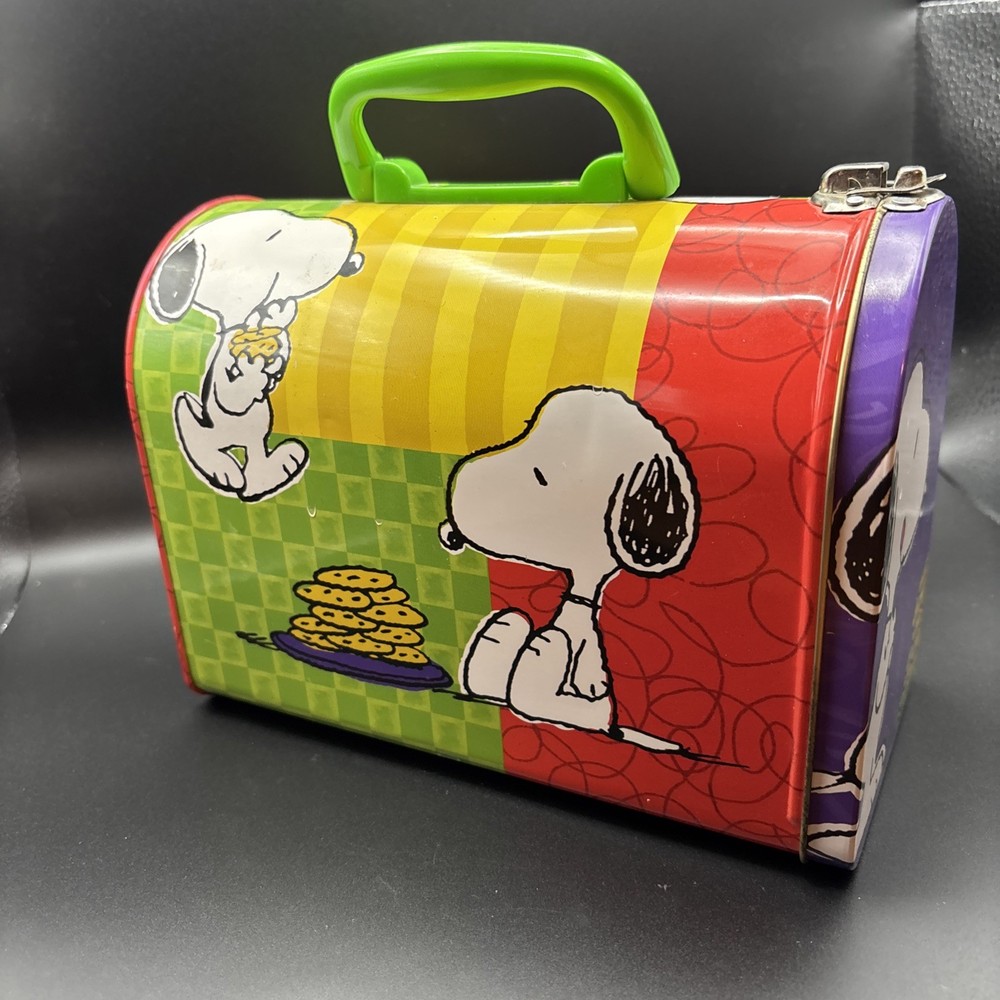 2 Peanuts Retro TV Lunchboxes
