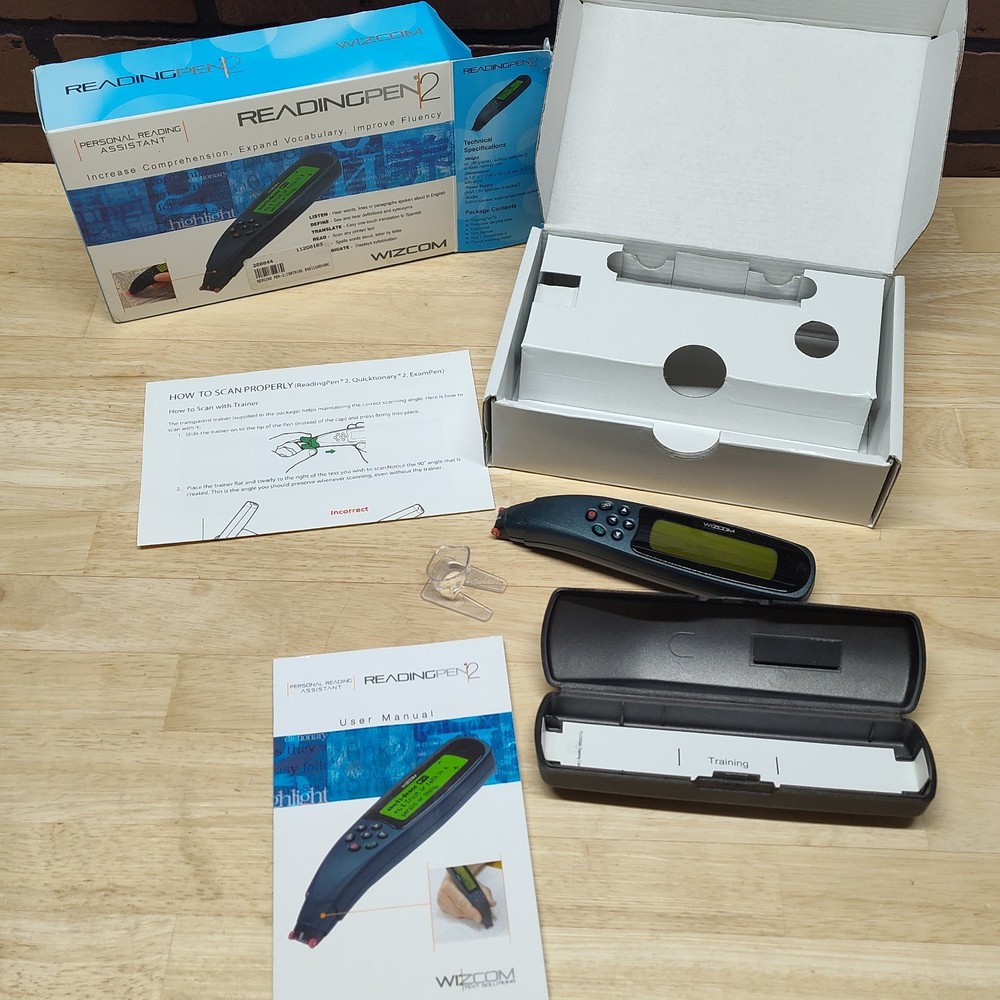 Wizcom READING PEN 2 Portable Personal Reading Assistant