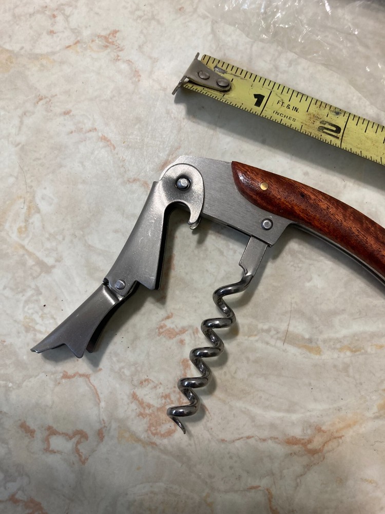 Waiter's Corkscrew / Bottle Opener / Foil Cutter - Kitchen / Multi Tool