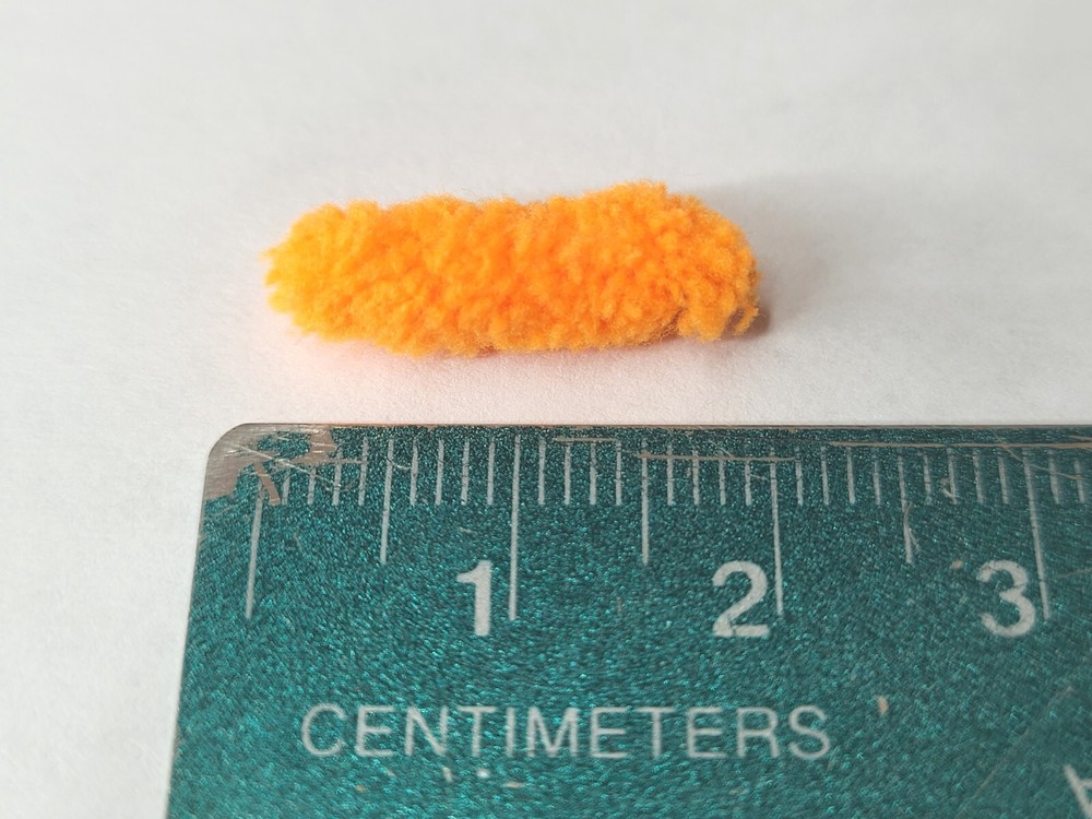 Mop Fly Body Material - FLO. ORANGE - SMALL - Fly Tying Materials - NEW!