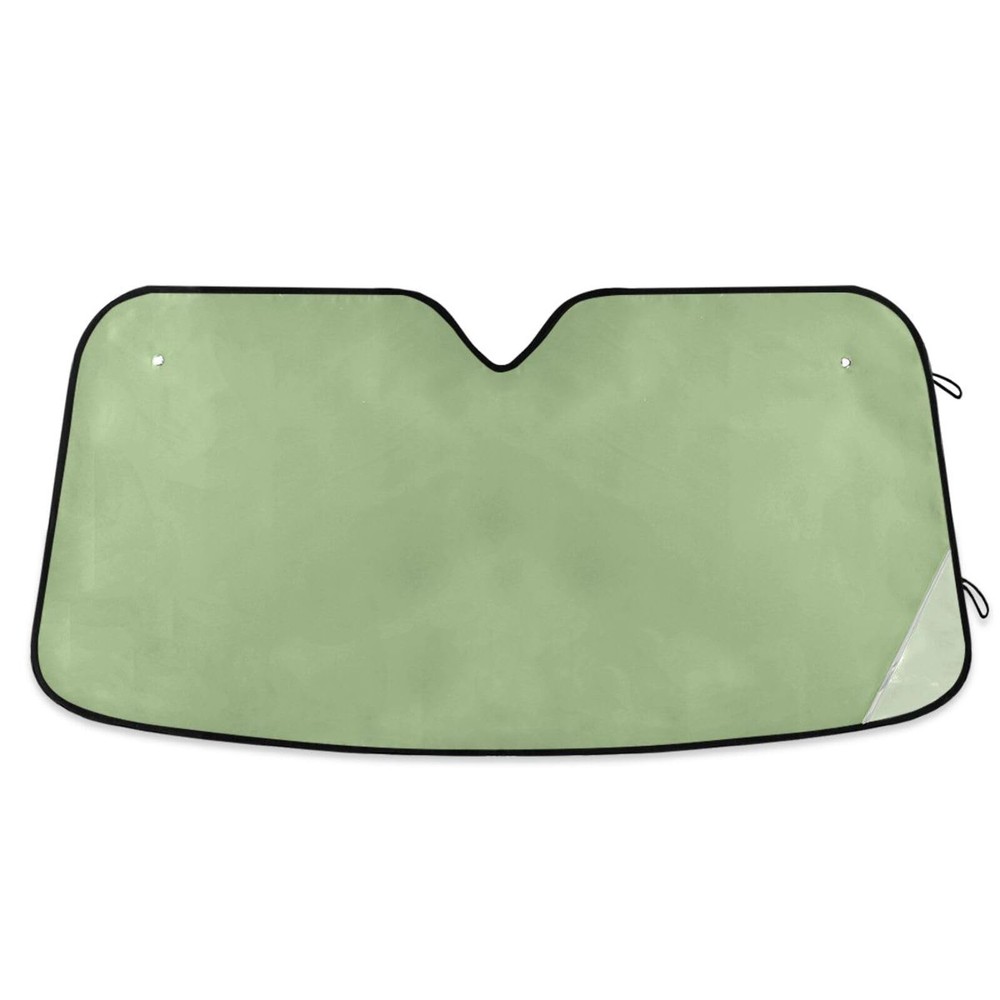 Kigai Green Solid Color Car Windshield M-55 x 27.6 Inch,