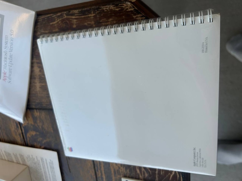 Apple Macintosh System Software Update Version 5.0 Boxed w Disks Manuals