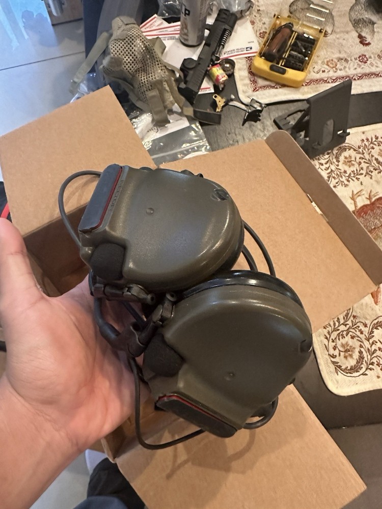 Peltor Comtac III Dual Comm OD Green Headset