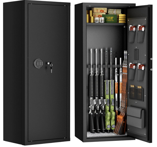 12-15 Gun Safe for Rifles, Fireproof Gun Safe for Rifles and Pistols