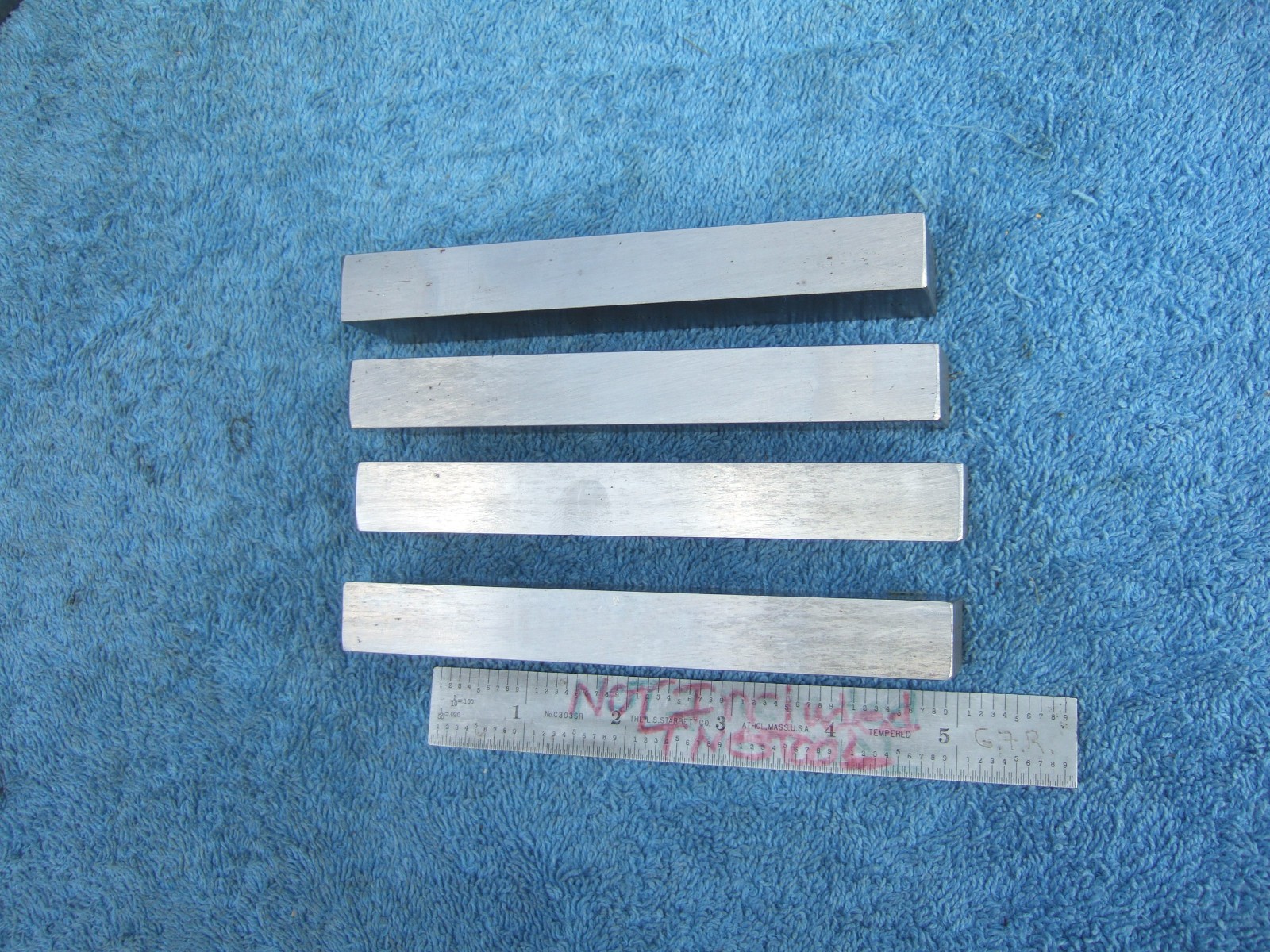 PARALLELS USA VINTAGE 4 PAIR SOFT MACHINIST TOOLMAKER PRECISE GRIND MILL INSPECT