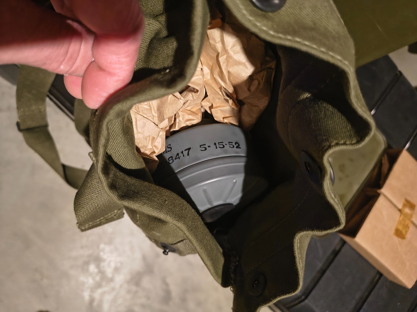 U.S. Korean War M9A1 Gask Mask "NOS"