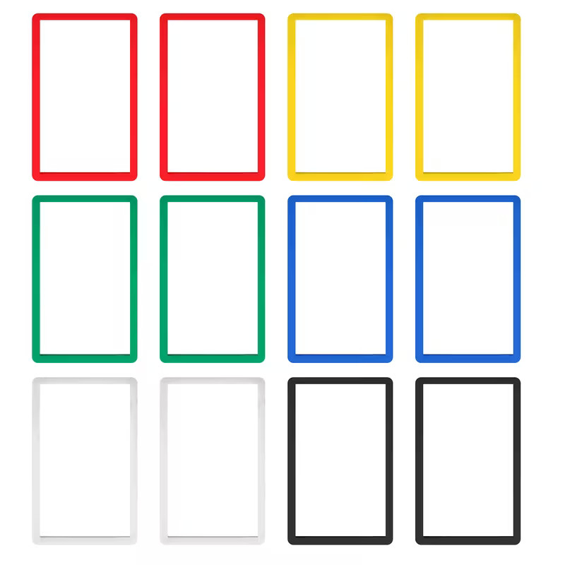 12PCS Silicone Bumper Guard Slab Edge Protector For PSA Graded Cards