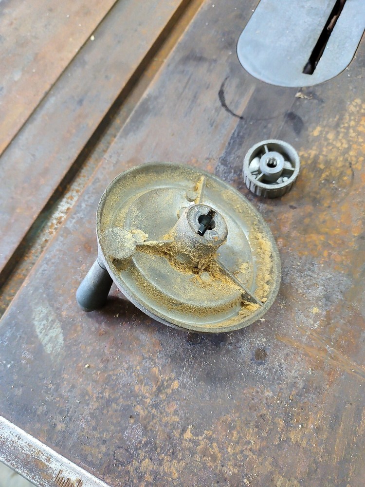 Delta/Homecraft Table Saw Elevation/Angle Crank Handle