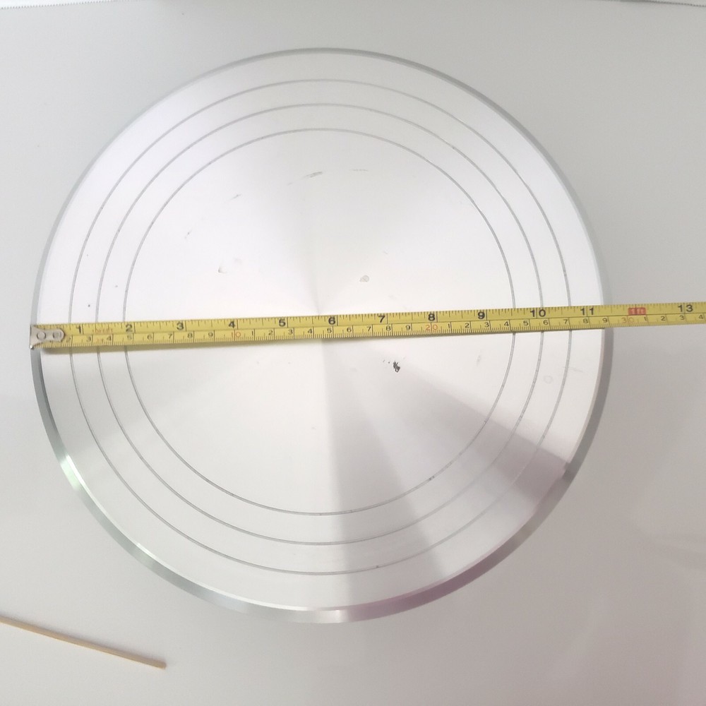 Rotating Professional Stainless Cake And/Or Cupcakes Decorating Stand