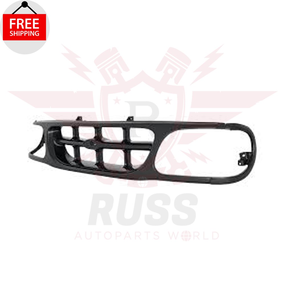 For 1995-2001 Ford Explorer Front Black Grille Panel Headlight Corner Light 6PCS