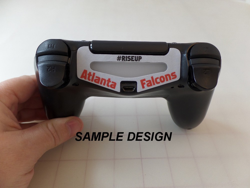 Personalized PS4 Controller Front Custom Sticker Decal Made to order Removable