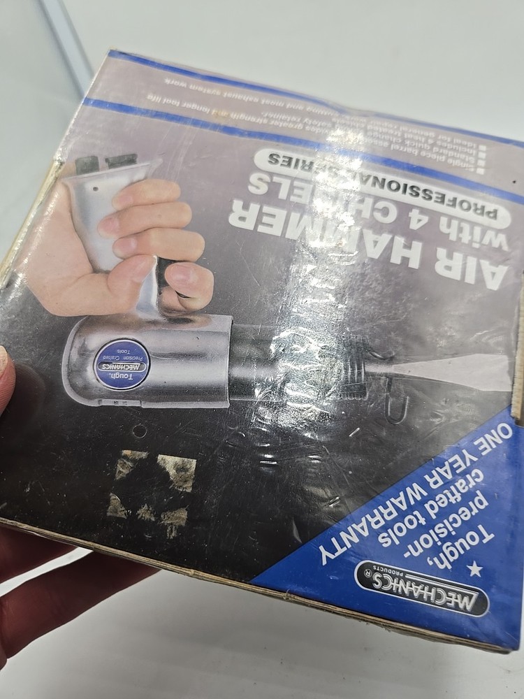 Performance Tool M550DB Air Hammer With 4 Chisels