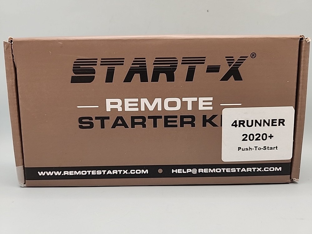 NEW Start-X Remote Starter for 4-Runner PTS 2020+