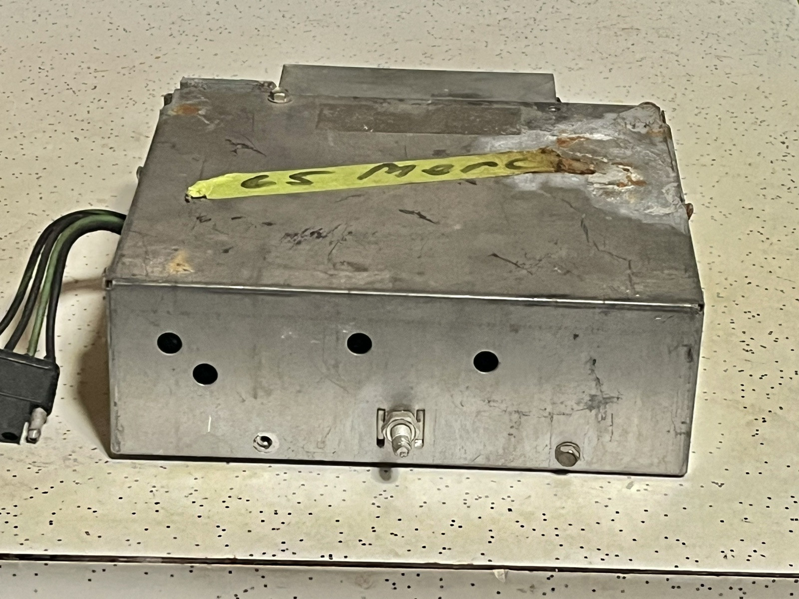 1965 Mercury AM Radio, 5TBM Untested