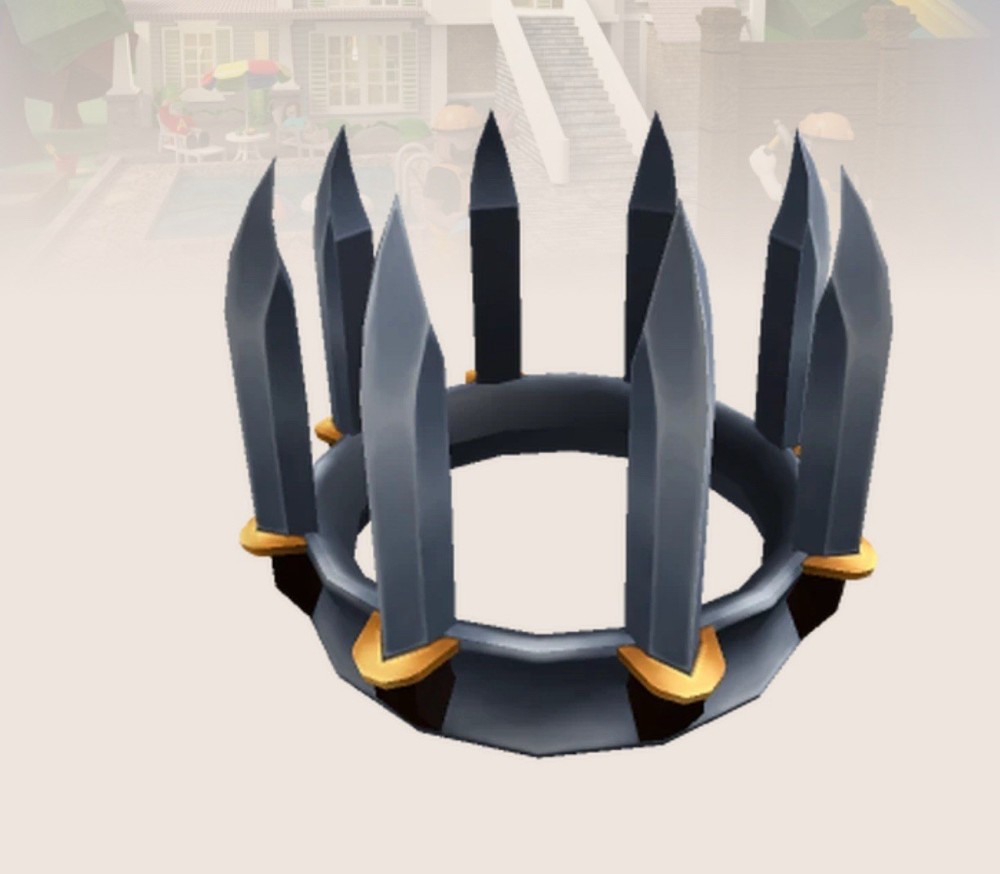 R0BLOX Toy Code - Murder Mystery 2 - Knife Crown | With Special Effect ✨