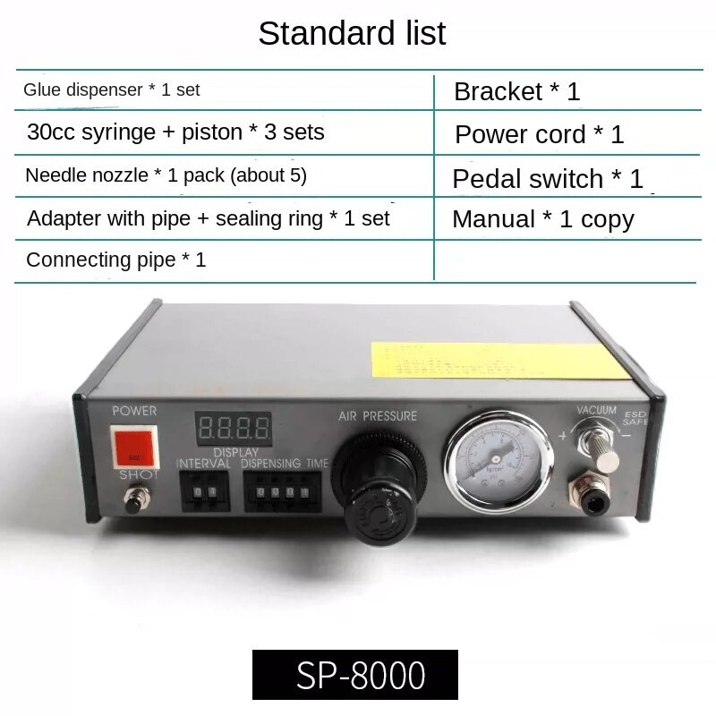220V SP8000 Automatic Numerical Control Type Automatic Glue Dispenser