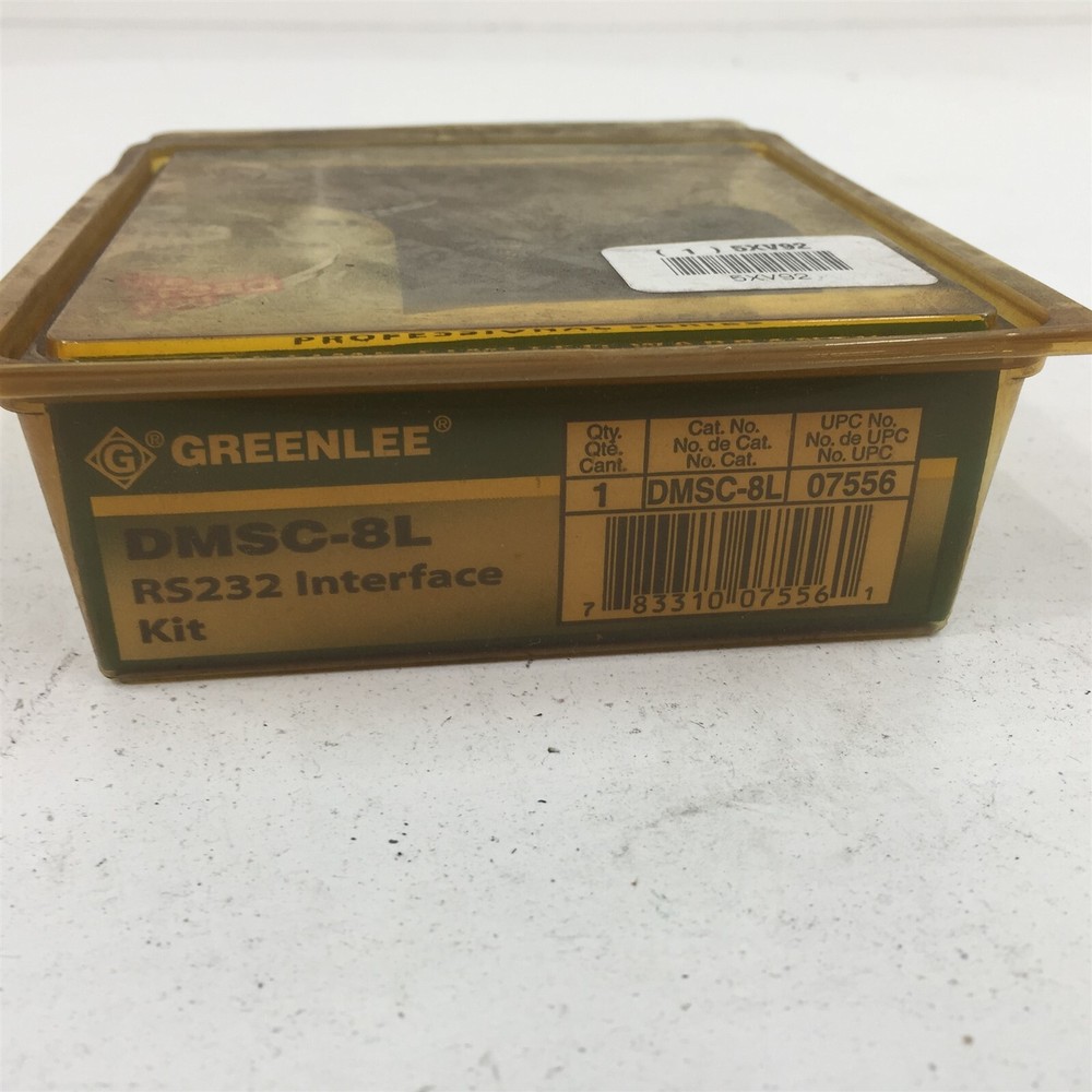 Greenlee DMSC-8L RS232 Interface Kit 5XV92