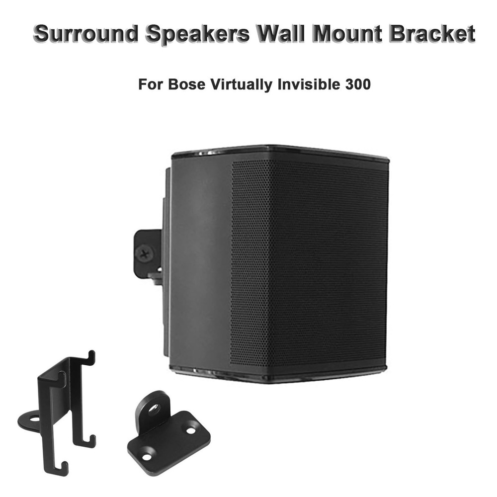 2 Pack Wall Mount Brackets for Bose Virtually Invisible 300 Wireless Surround...