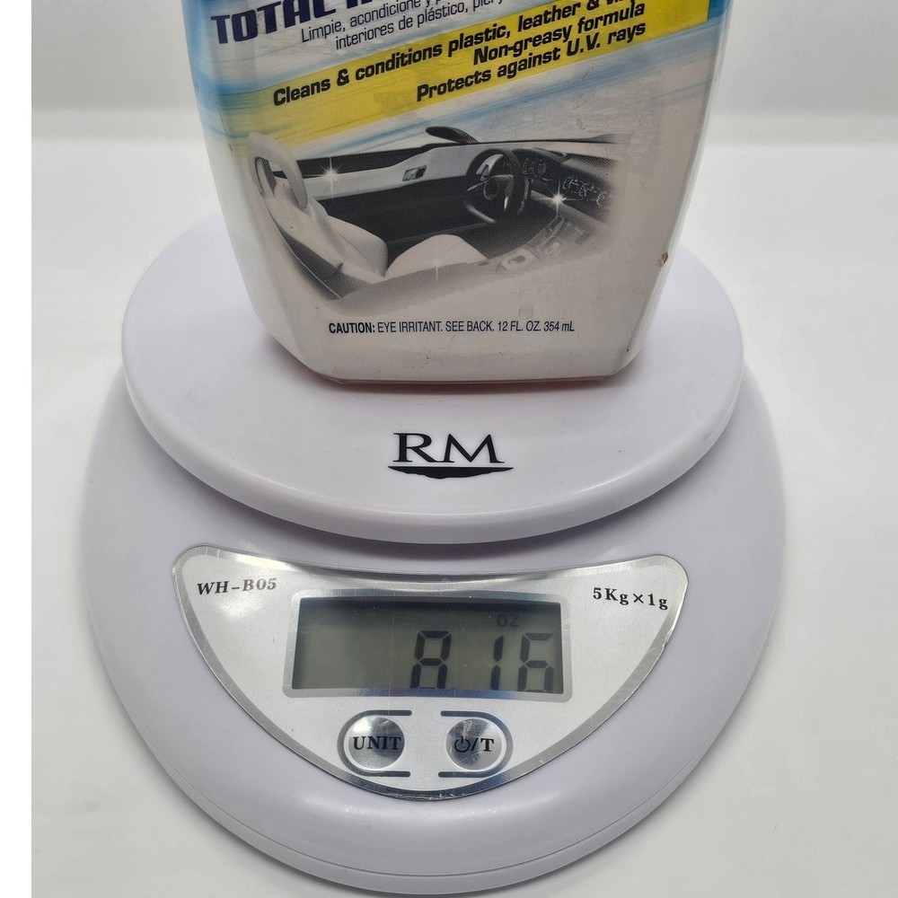 USED Turtle Wax Ice Total Interior Care