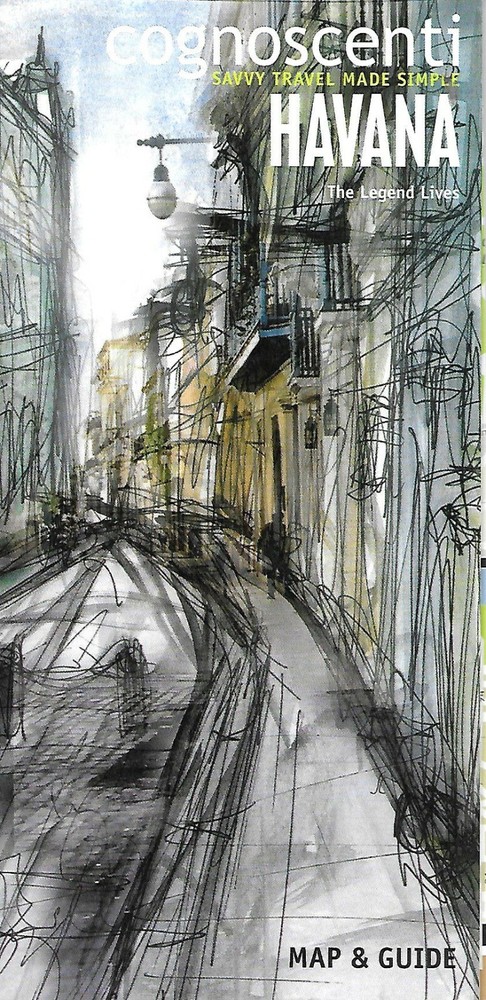 Map & Guide to Havana, Cuba, by Cognoscenti