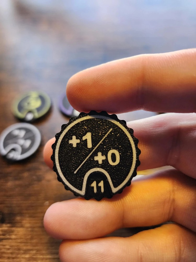 Additional Magic the Gathering Simple Spinning Counters and Tokens