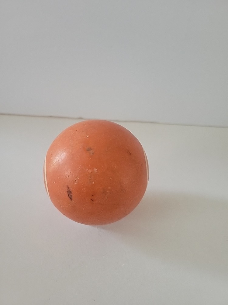 Vintage No. 5 Solid Orange Pool Ball Billiard 2" Replacement (L)