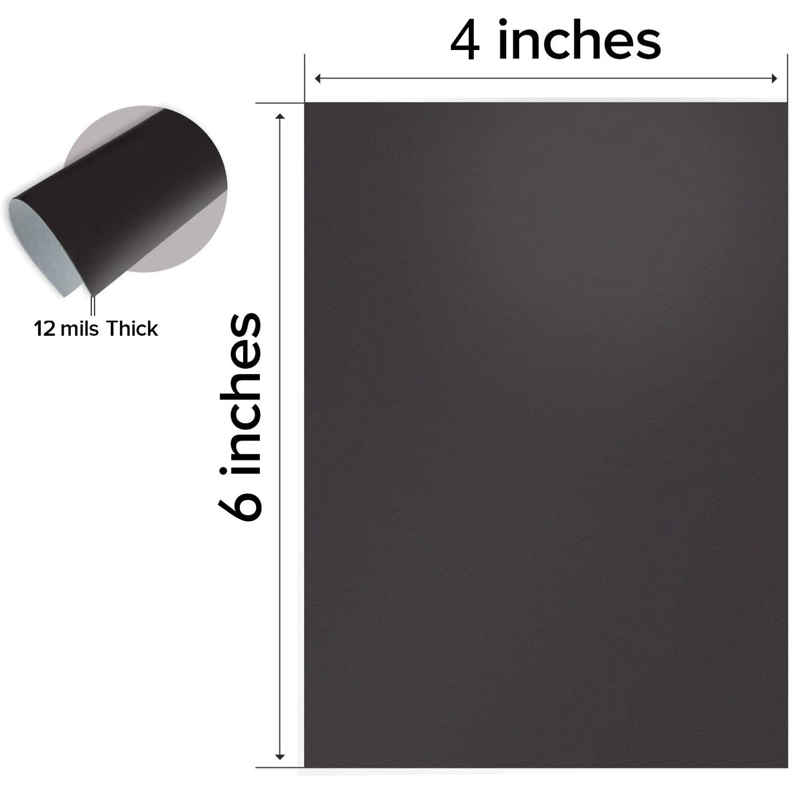 30 Strong FlexibleSelf Adhesive Magnetic Sheets 4X6 Magnet for Photos Album Car