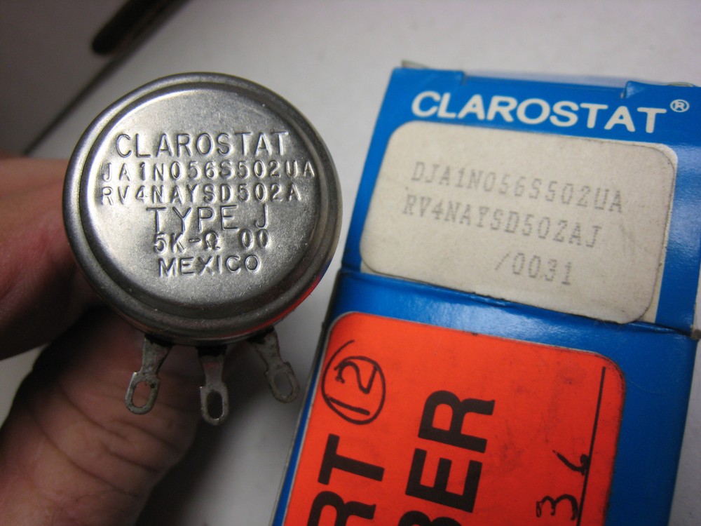 Clarastat Potentiometer
