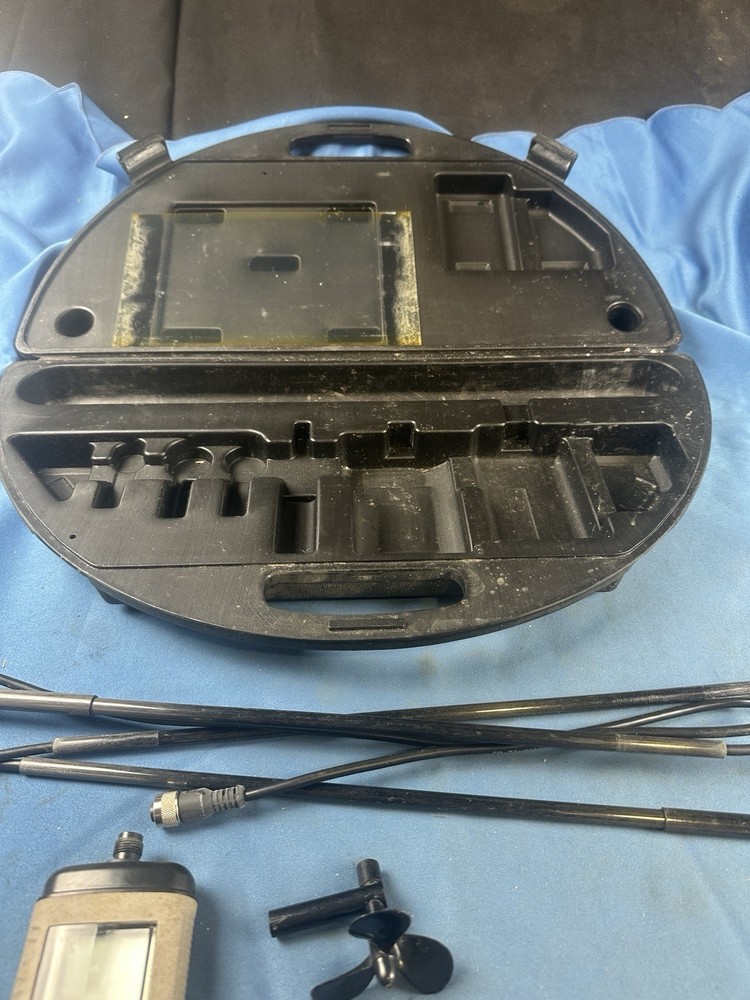 Vintage JDC Electronics Flowatch Flowmeter W Case Working