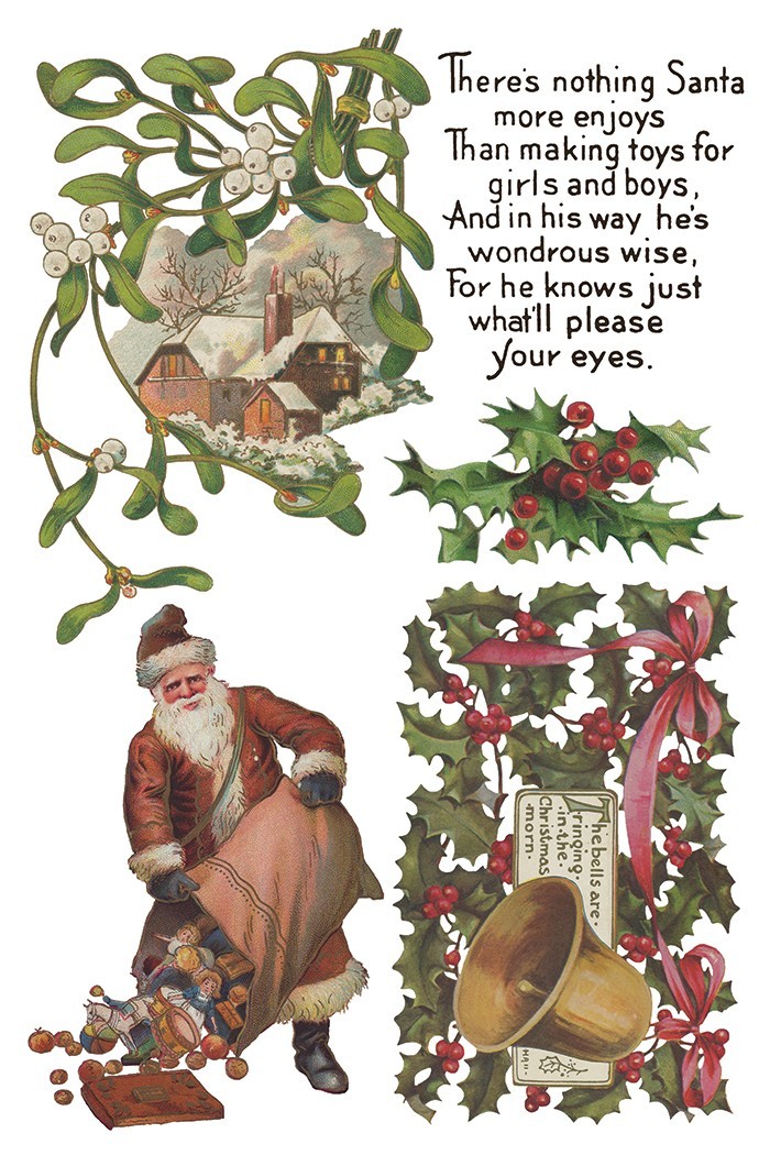 Iron Orchid Designs IOD Christmas Joy Transfer - (8) 8x12 Sheets NEW!!!