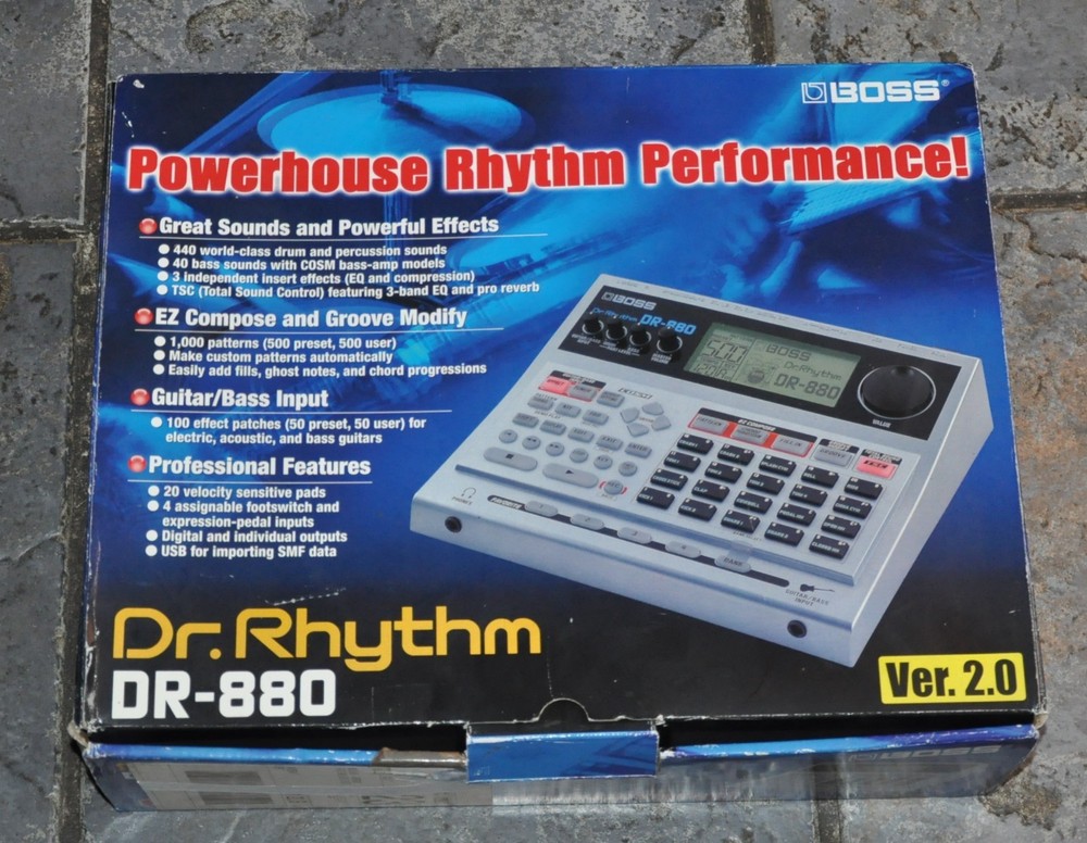 Boss DR-880 Dr. Rhythm Drum Machine Pre-Owned