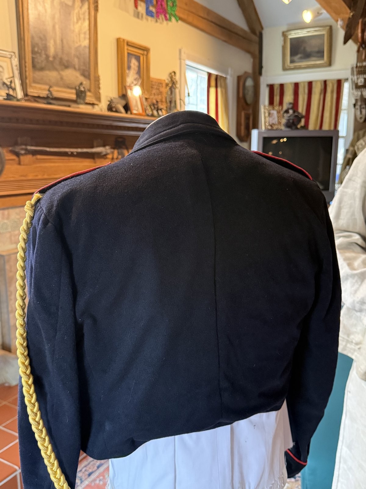 1930s German National Youth Tunic Waistcoat Blue Wool Ost Sudetenland Original