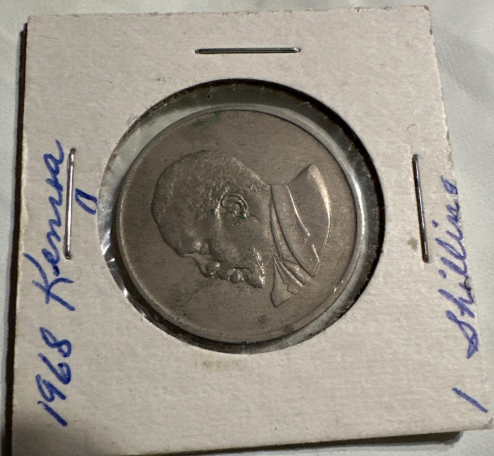 1968 Kenya Coin 1 Shilling