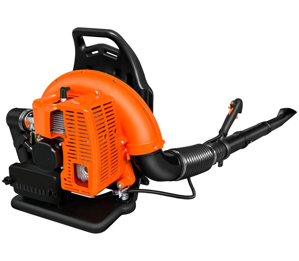 63CC Backpack Gasoline-Powered Leaf Blower Gas Blower 665CFM 2-Stroke Engine