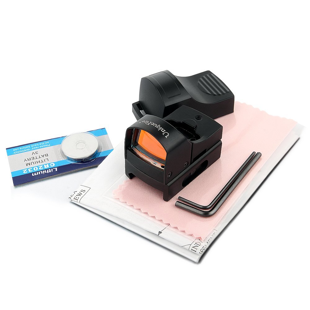 3 MOA Sight Mini Red Dot Scope Sight Reflex Mount Collimator Universal Hunting