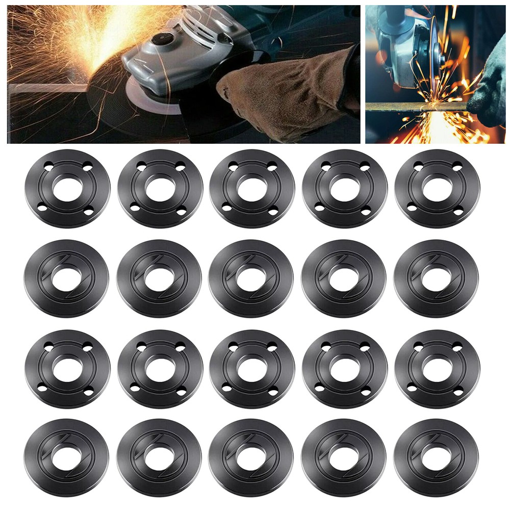 20PC 5/8-11 Angle Grinder Flange Lock Inner Outer Nut Power Tool